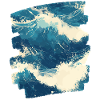 Waves and sea