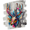 Deer with antlers