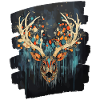 Deer with antlers