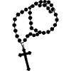 Rosary - Silhouette Reilgion Design