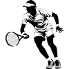 Tennis Player - Sport Design