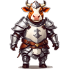 Sir Loin - Funny Cow Sticker