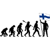 Finnland - Evolution - Flagge - Nation