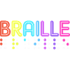 Blindenschrift Braille Blind