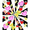 Fraise Insectes Coeur Papillons Été