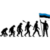Estland - Evolution - Flagge - Nation
