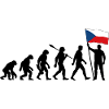 Tschechien - Evolution - Flagge - Nation