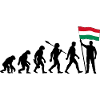 Ungarn - Evolution - Flagge - Nation