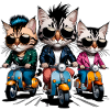 Rocker cats