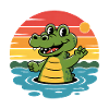 Alligators Rétro Alligator