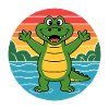 Alligators Rétro Alligator