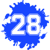 28 blobs