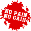 No Pain No Gain Blobs