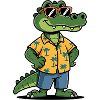 Alligator Funny Summer