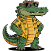 Alligator Funny Summer