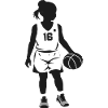 Basketball Girl - Sports Design