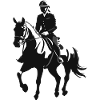 Cheval et cavalier - Design équestre