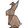 Origami Bunny Plain
