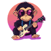 Guitar Monkey Style