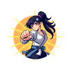 manga fille combat