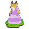 Deer Bridal Veil Wedding