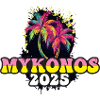 Mykonos 2025 Holiday Palm Trees