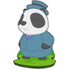 Panda Groom Wedding Suit