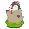 Penguin Marié Costume Mariage