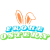 Frohe Ostern - Design mit Hasenohren