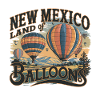 Nouveau-Mexique Terre De Montgolfières Montgolfière