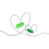 Froglove hearts