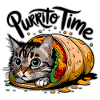 Chat Purrito