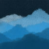 Mountains in the clouds