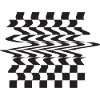 glitched chessboard