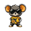 Mouse Comic Cool Summer