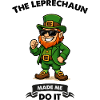 leprechaun sonnenbrille comic