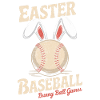 Baseball mit Hasenohren Oster Design