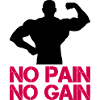 Bodybuilder Pain Gain
