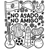 No Asado – No Amigo – Argentina