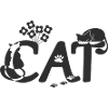 Cat with Cat (Black)