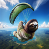Faultier Wanderer Paragliding