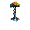 DNA Tree of Life Waterfall