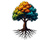 Vibrant Tree of Life Roots