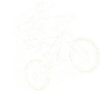 Skeleton Vélo Aventure VTT Rétro
