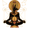 Anubis Ancient Egypt Sacred Geometry Balance