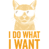 Cool cat with attitude