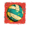 Graphiques de volley-ball