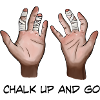 Climbing hands