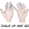 Climbing hands
