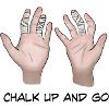 Climbing hands